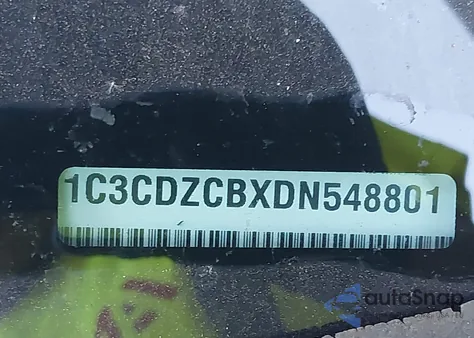 2013 Dodge Avenger Sxt из США, поврежденный, VIN 1C3CDZCBXDN548801